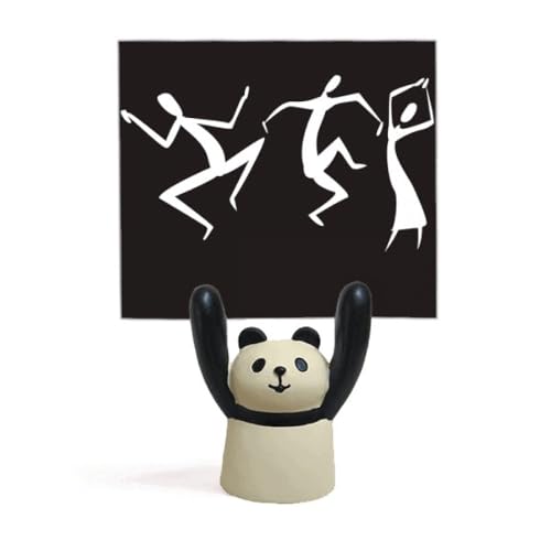 Porte-mémo Égypte ancienne panda mignon pour bureau
