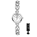JewelryWe Reloj analógico de cuarzo para mujer Imagen de JewelryWe Reloj analógico de cuarzo para mujer