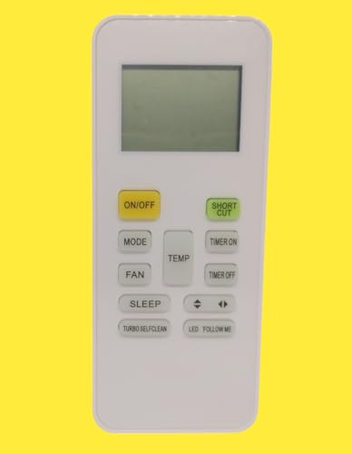 Image of AMAZOR Compatible /Replacement Carrier AC Remote Control - Suitable for 1 Ton, 1.5 Ton, 2 Ton Split & Window Air Conditioners (Exact Matching Remote Required) (Model 37)