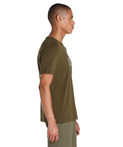 Image of Puma Men Cotton Solid Regular Fit Tees
