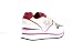 Emporio Armani X3X046 - Zapatillas con cordones de piel/nailon para mujer