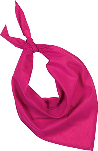 Bandanas para fiesta rosa K-up para identificar grupos en celebraciones numerosas