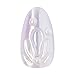 KISS ICON Premium Press On Nails Almond, Remarkable, Pink, Medium, 32 Count