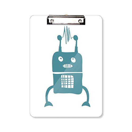 Bloc d'écriture A4 robot et alien pour notes et dessins créatifs