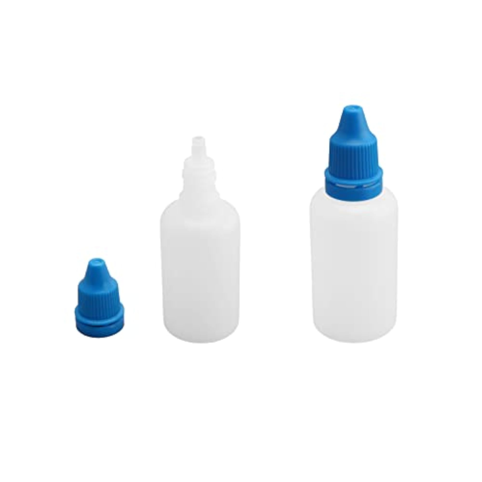 20pcs 30ml PE Lab Eye Plastic Dropper Bottles