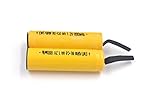 Shaver Battery Pack - 2.4V AA 800 mAh NiCd with Solder Tabs - fits most Norelco and Remington models