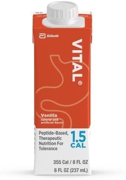 Vital 1.5 Vanilla / 8 fl oz Cartons / Case of 24