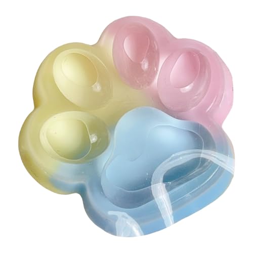 Sensory Cat Paw Toy- de Color, Divertidos Toys Sprowing Toys | Juguetes sensoriales Anti-estrés para aplastarse, Adultos, niños
