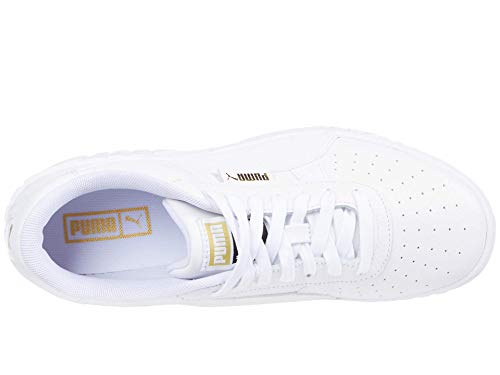 Image of PUMA Womens Cali Platform Sneakers Shoes Casual - White