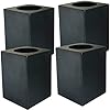Amazon.com: Kasiden Wood Bed Risers, Furniture Risers-Heights 4.5 Inch ...
