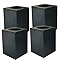 Amazon.com: Kasiden Wood Bed Risers, Furniture Risers-Heights 4.5 Inch ...