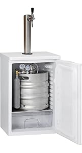 Gastrobedarf Westerbarkey Zapfanlage Bierbar für max 30l Fässer mit Schanksäule, Uhr, 2kg Co², Flachkeg usw.