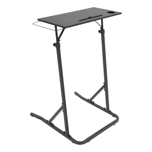 Estante de pie para bicicleta ajustable con portavasos para rodillo y cinta