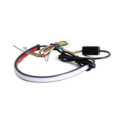 Clignotant indicateurs moto LED bande de feux de freinage coulants