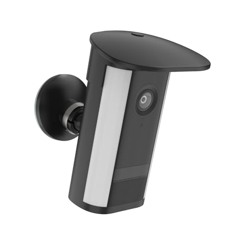 Visera para Ring Spotlight Cam Pro Holicfun cubierta protectora negra resistente intemperie 3