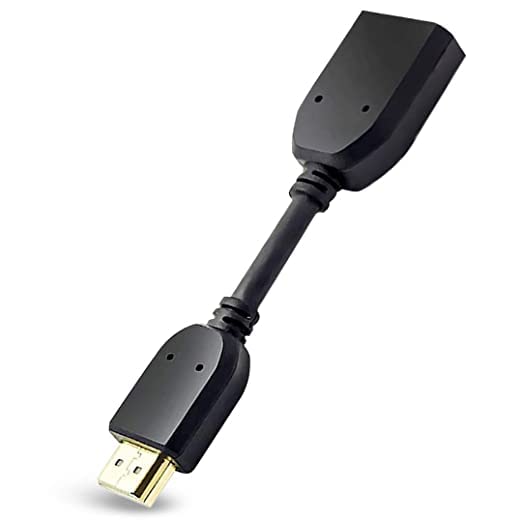 KAVTRON 10cm HDMI Extension Cable Extender Cord *10CM HDMI(Black) (B0B59SRFVW) Amazon Price History, Amazon Price Tracker