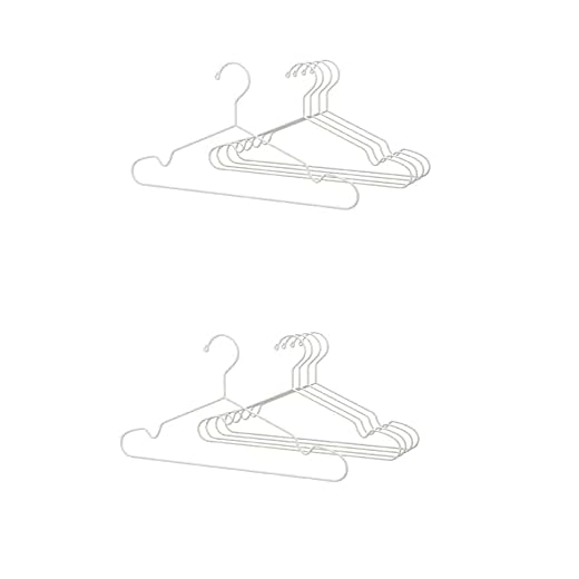 2 perchas STAJLIG, para exteriores/exteriores, color blanco