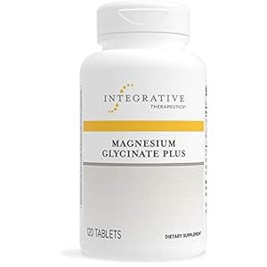 Integrative Therapeutics Magnesium Glycinate Plus – Supplement for Women & Men with Glycinate Chelate – Supports Cardiovascular & Heart Health* – Gluten Free – Dairy Free – Vegan – 120 Tablets