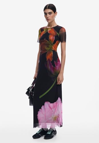 Desigual Women's Tulle Flower Dress3