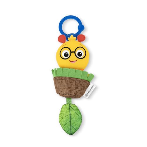 Baby Einstein Cal-a-Puller Pull & Shake Stroller Toy, Ages 0 Months and Up