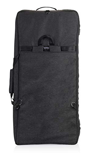 Gator Cases Transit Series Keyboard Gig Bag With Adjustable Backpack Straps For 61-Note Keyboards - Charcoal (Gtk61-Blk) #TOP6