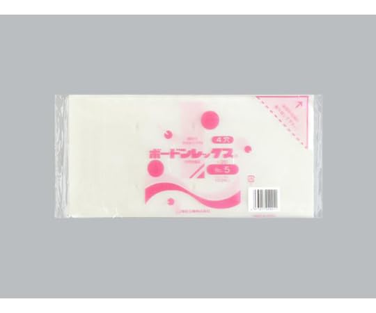 福助工業 青果向け防曇袋 ボードンレックス#20 No.5 4穴 1ケース 1000個&times;6セット入 00709936