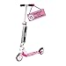 Produktbild HUDORA BigWheel 125 Scooter I Sicherer & hochwertiger Aluminium-Roller für Kinder I Höhenverstellbarer & zusammenklappbarer Cityroller für bis zu 100kg I Stabiler Tretroller mit Tragegurt - pink
