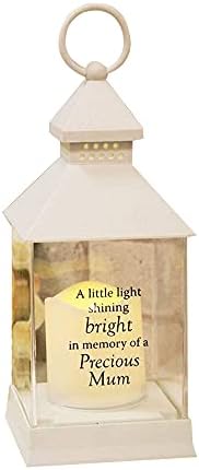 Decorative Memorial Lantern Grave Ornament Enclosing Fancy Candle - Bereavement Gifts/Plaques in Loving Memory of Your Loved Ones (Daughter)