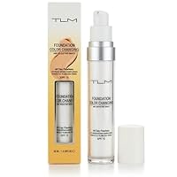 TLM Foundation – Farbwechselnde Foundation – Passt Sich Automatisch Ihrem Hautton An – Leicht, Feuchtigkeitsspendend & Hypoallergen – 24h Halt – Wasserfest – Ultra HD Make-up