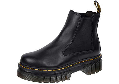 Dr. Martens Women's Audrick Nappa Leather Platform Chelsea Boots