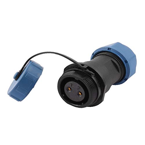 Conector enchufe aviación 2 polos AC 500V SP1711/S miniatura 3