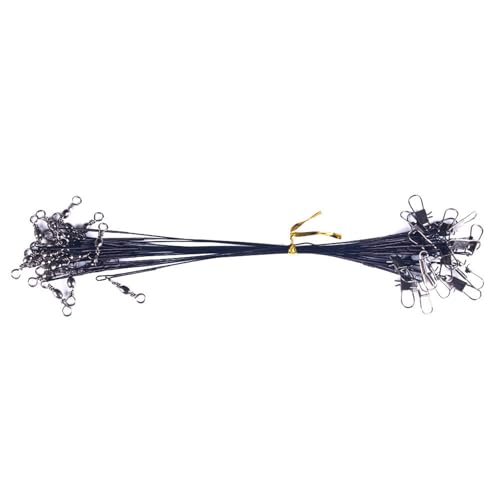 50 piezas cable de pesca alta resistencia 20 cm miniatura 3