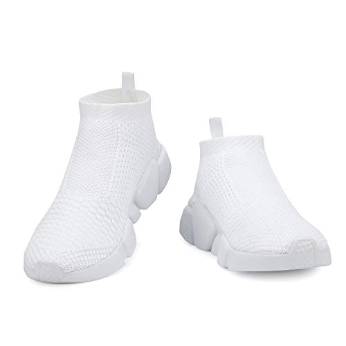 Image of Casbeam Men's Running Knit Comfortable Lightweight Breathable Casual Sports Shoes Fashion Sneakers Slip-On Walking Shoes