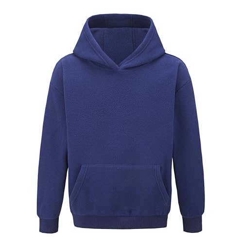 Image of Boys Girls Toddler Fleece Pullover Hoodie Kids Long Sleeve Sweatshirts 3-16 Years