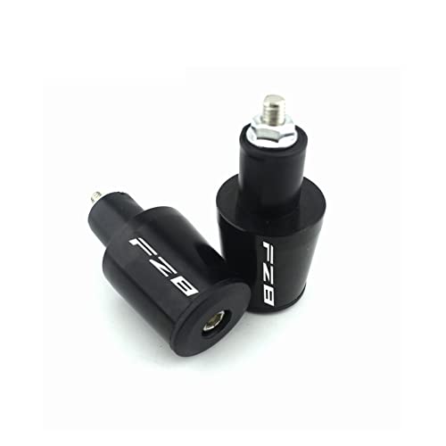 Bouchons de guidon moto Yamaha FZ8 22mm Réduit vibrations poignées 2011-2016 noir
