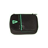 Estojo Box Loud Oficial Gamer Meninos 100 Pens Escolar Teens 36 Elásticos Preto e Verde