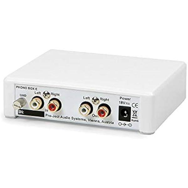Project Phono Box-E White Preamplificatore Phono