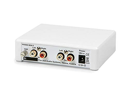 Pro-Ject Phono Box E, Phono Vorverstärker (Weiß)