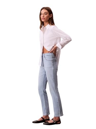 Calvin Klein Women's High Rise Slim Fit Jeans4