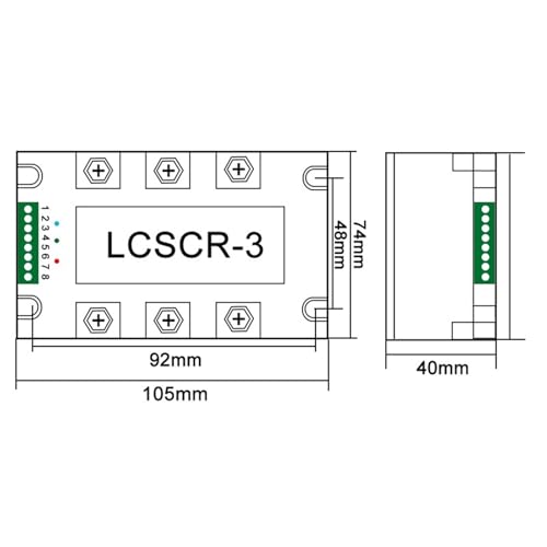 Régulateur de tension triphasé 150A pour module de régulation AC - 3