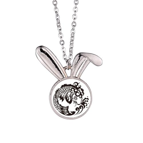 Collier lapin chinois japonais idéal pour vos tenues d'été