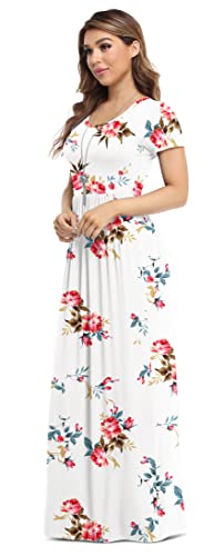 Image of VIISHOW Women's Long Sleeve Loose Plain Maxi Dresses Casual Long Dresses with Pockets