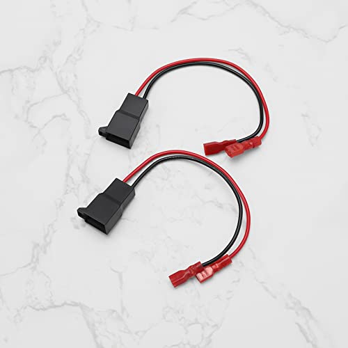EMSea 4 adaptadores de Altavoz de Coche, Conectores de Plomo, Cables de Audio para Altavoces, arneses de cableado de electrónica de vehículo, Accesorios de Repuesto de 15 cm - imagen 7