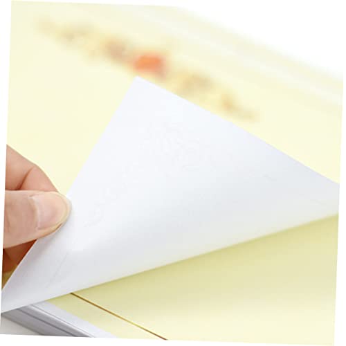 Nusitou 100 Pcs Printable Certificate Paper Blank Certificate Paper Gold Certificate Paper A4 Certificate Paper Certificate Paper For School Gold Border Certificate Paper A4 Thicken #TOP3