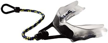 Shock Doctor Youth Pro Strapped Mouthguard (Smoke) Black, Youth (10 yrs & below)