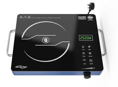 Image of Surya Ivansh 2500W Infrared Cooktop | All Utensil Friendly | 4 Hours Timer | Overheating Protection | 1 Year Warranty