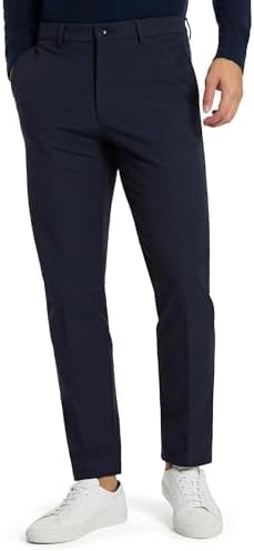 Michael Kors Classic Pants, Navy, 36W x 34L | Stretch fabric for ...
