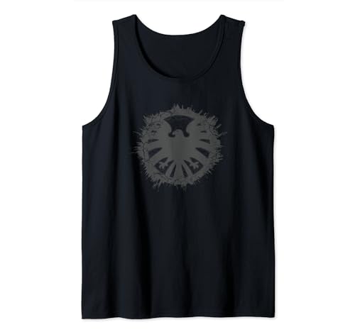 Marvel Avengers Agent Of SHIELD Logo Brushed Tank Top