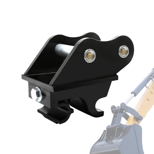 Mini Excavator Quick Hitch for 1-3 Ton Chinese Mini Excavators Attachments High-Strength Alloy Steel Coupler Compatible with Auger/Ripper/Bucket Aparts Easy Installation & Quick Change Accessories