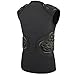 TUOYR Mens Baseball Chest Protector Football Padded Shirt Compression Vest with Pads Adult Rib Protective Sleeveless Undershirt Heart Guard for Softball Rugby Lacrosse